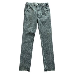 Julien David Gray Acid Washed High Waisted Jeggings Size Medium